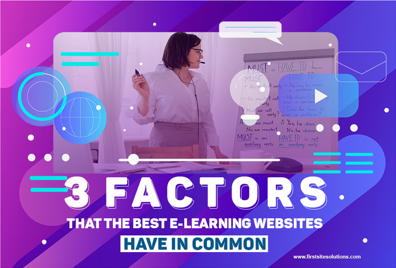 3 factors for best elearning websites