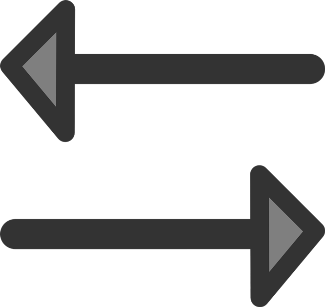 AB test arrows