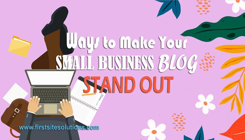 Blog for small business 