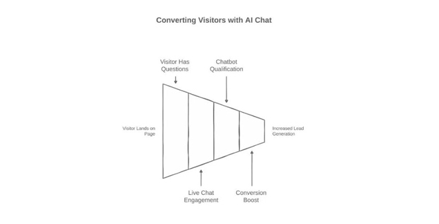 Conversion visitor with AI boost
