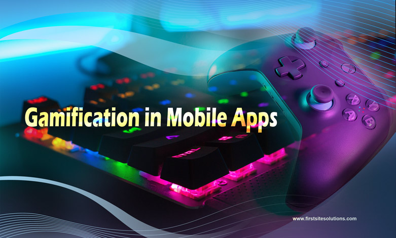 Gamification in mobile apps infographics