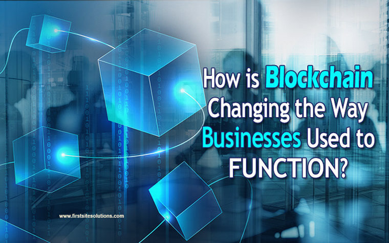 How blockchain changes business