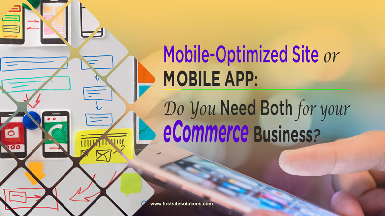 Mobile website or mobile app