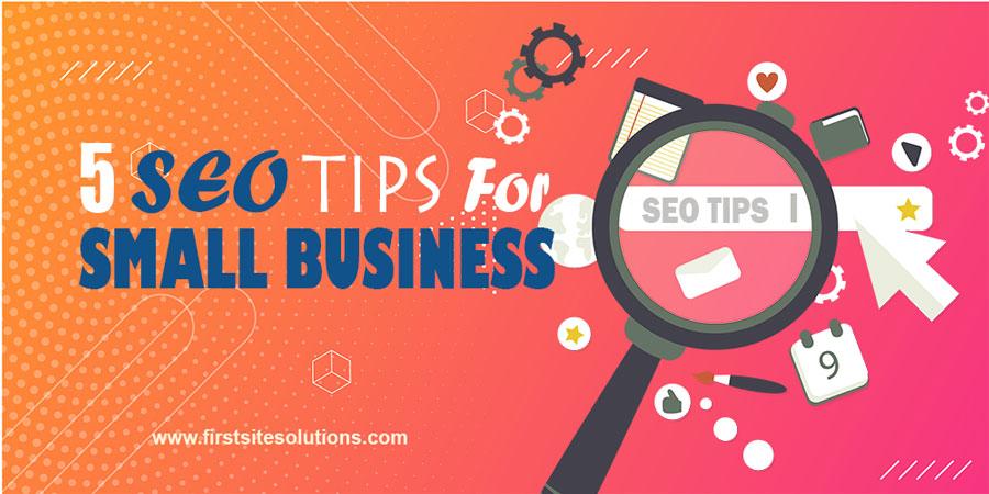 SEO tips for small business featured