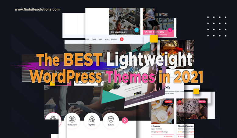 Wordpress lightweight template 2021