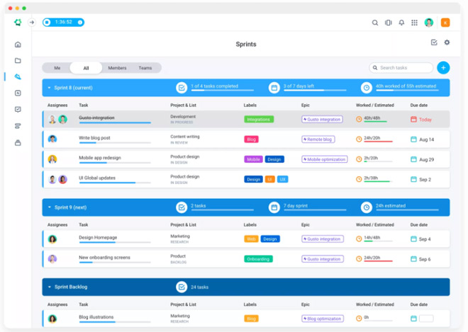 build sprints in project management