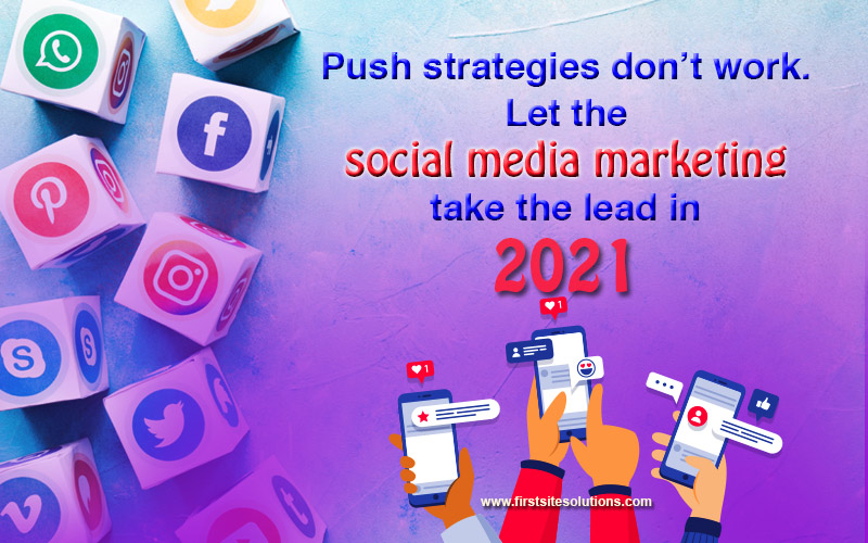 social media over push strategies