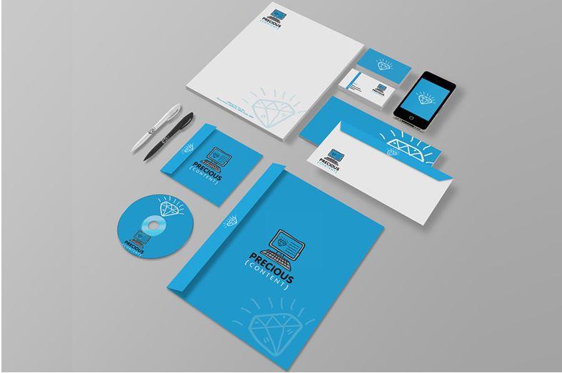 stationary design business cards
