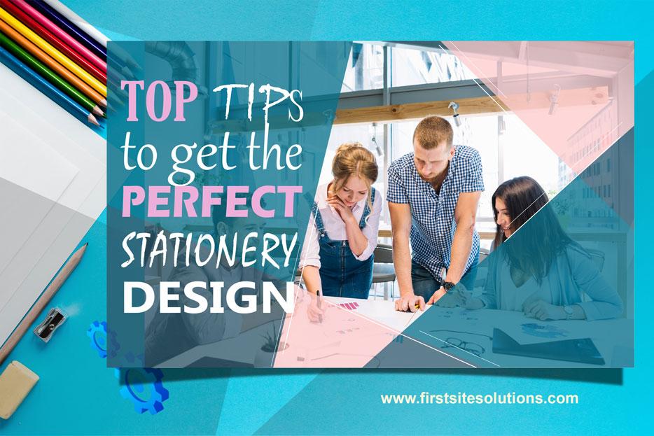 stationery design tips