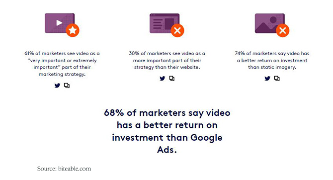 video market investment stats