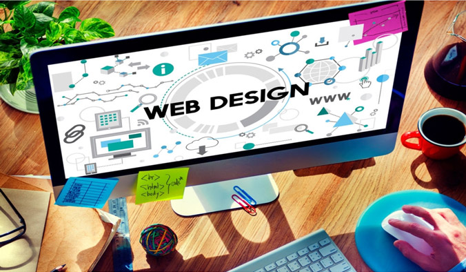 web designer working