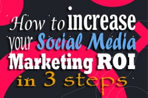 How to Increase Your Social Media Marketing ROI in 3 Steps [Infographic]
