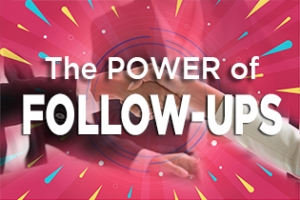 The Power of Follow-Ups [Infographics]