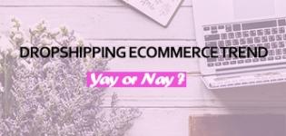 Dropshipping Ecommerce Trends; Yay or Nay?